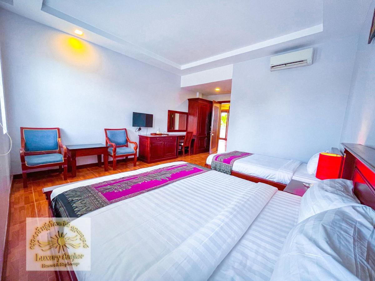 Luxury Angkor Resort & Sky Lounge Siem Reap Exterior foto
