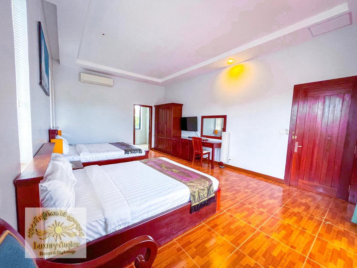 Luxury Angkor Resort & Sky Lounge Siem Reap Exterior foto