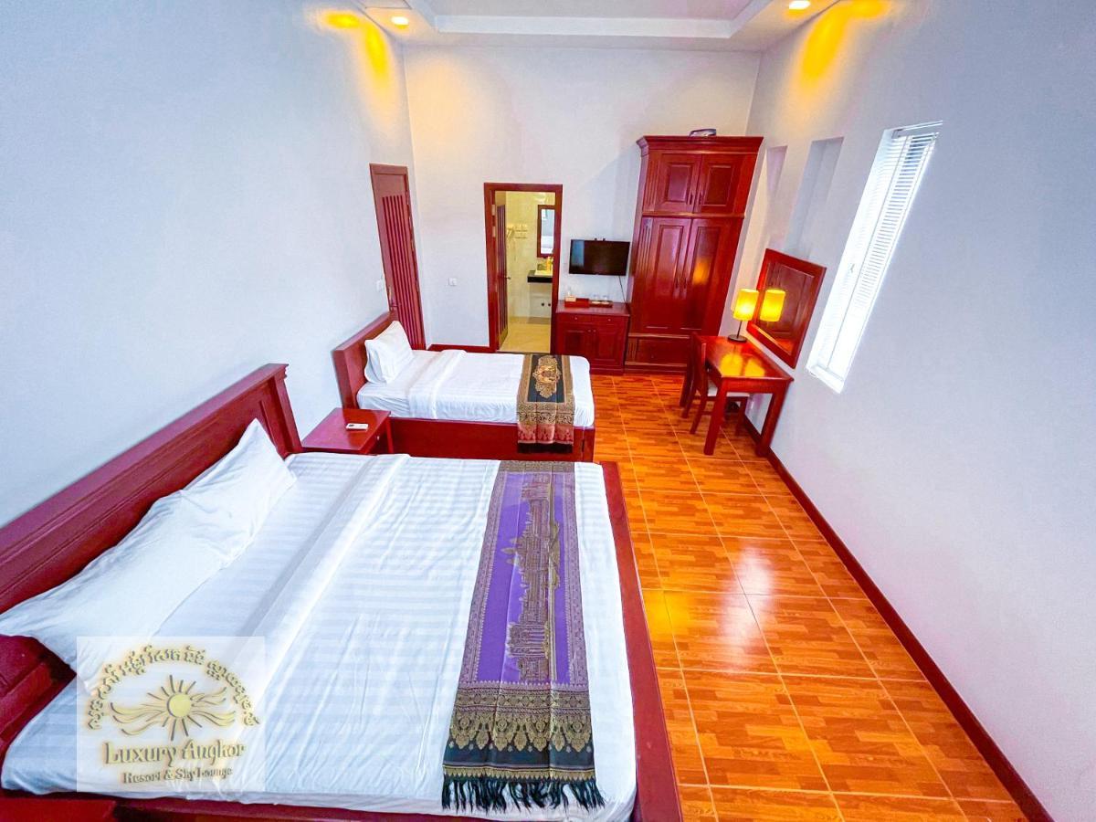 Luxury Angkor Resort & Sky Lounge Siem Reap Exterior foto
